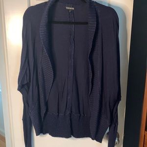 Express Navy blue Cardigan
